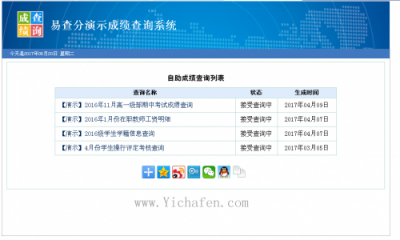 搭建成绩查询系统——用易查分三分钟即可完成(图2) 搭建成绩查询系统——用易查分三分钟即可完成(图2)