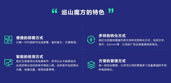 企业推广难,转化率低?巡山魔方来支招(图2) 企业推广难,转化率低?巡山魔方来支招(图2)