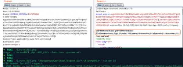 Laravel框架网站漏洞测试与修复(图2)